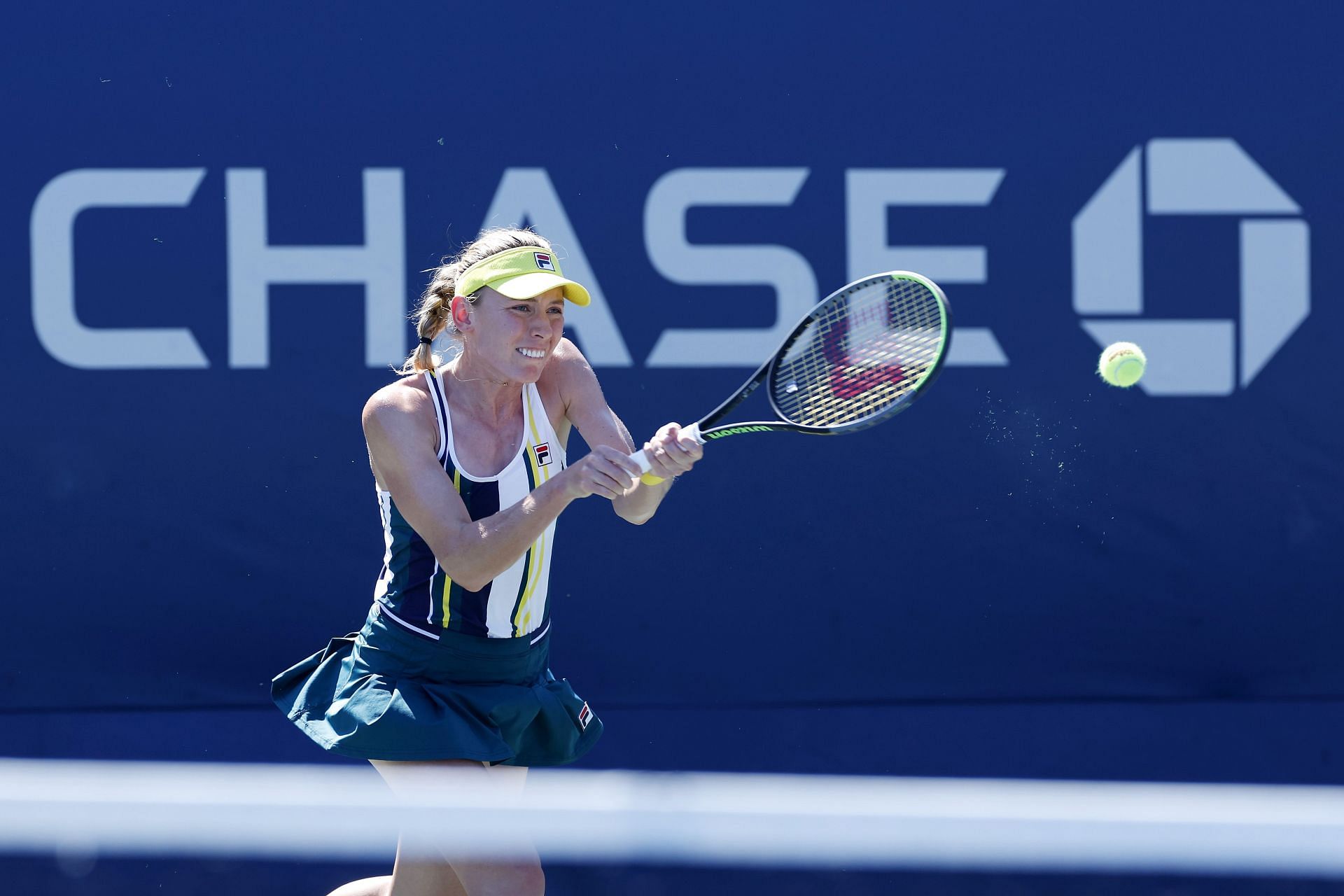 Ekaterina Alexandrova at the 2022 US Open.
