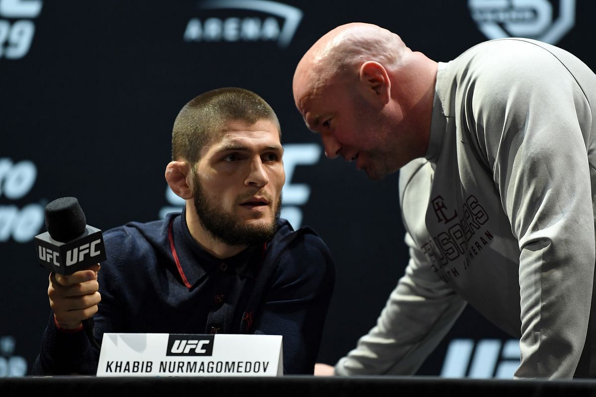 Khabib Nurmagomedov has suggested that he can learn from Dana White when it comes to promoting
