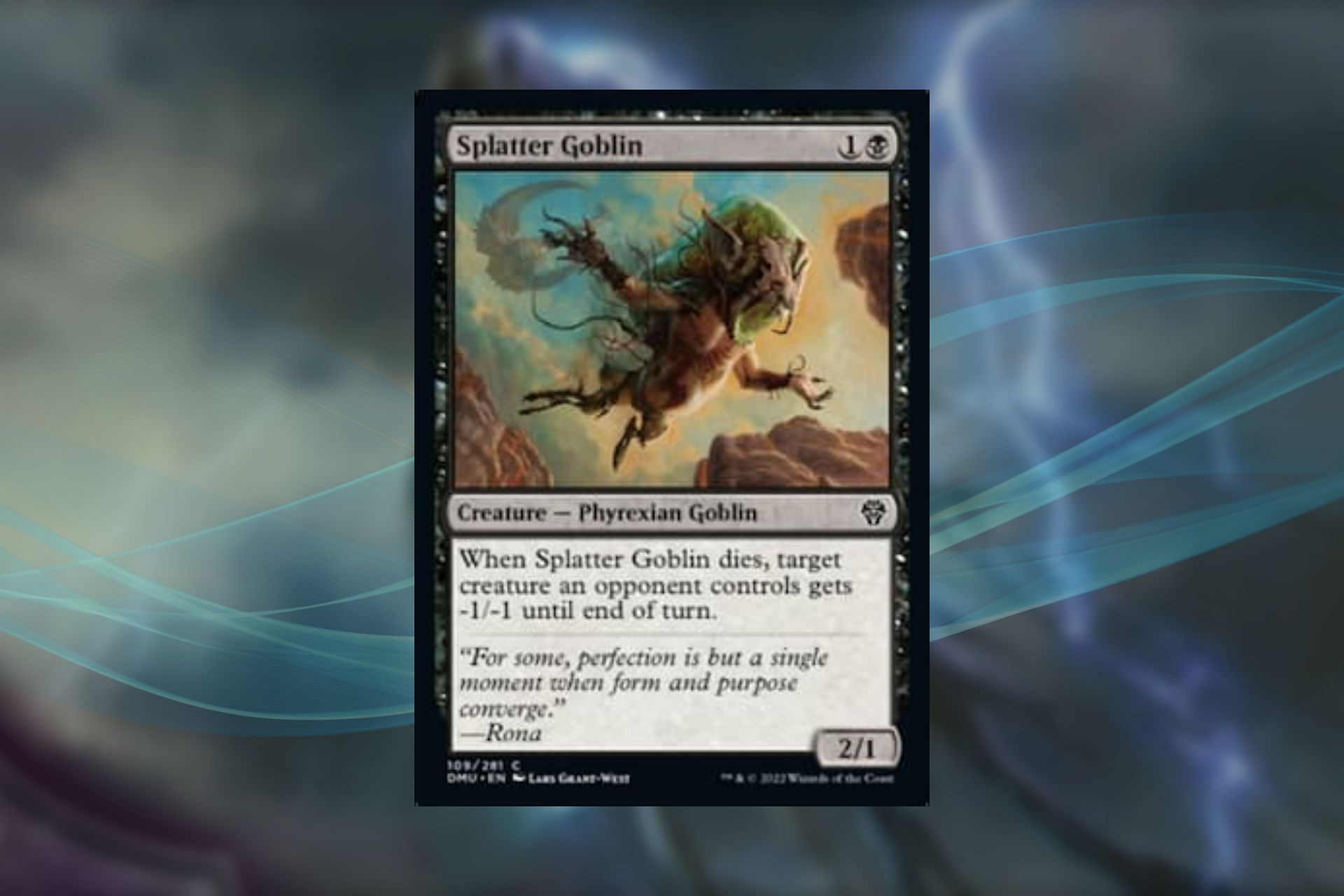 Even in death, this goblin is valuable (Image via Wizards of the Coast)