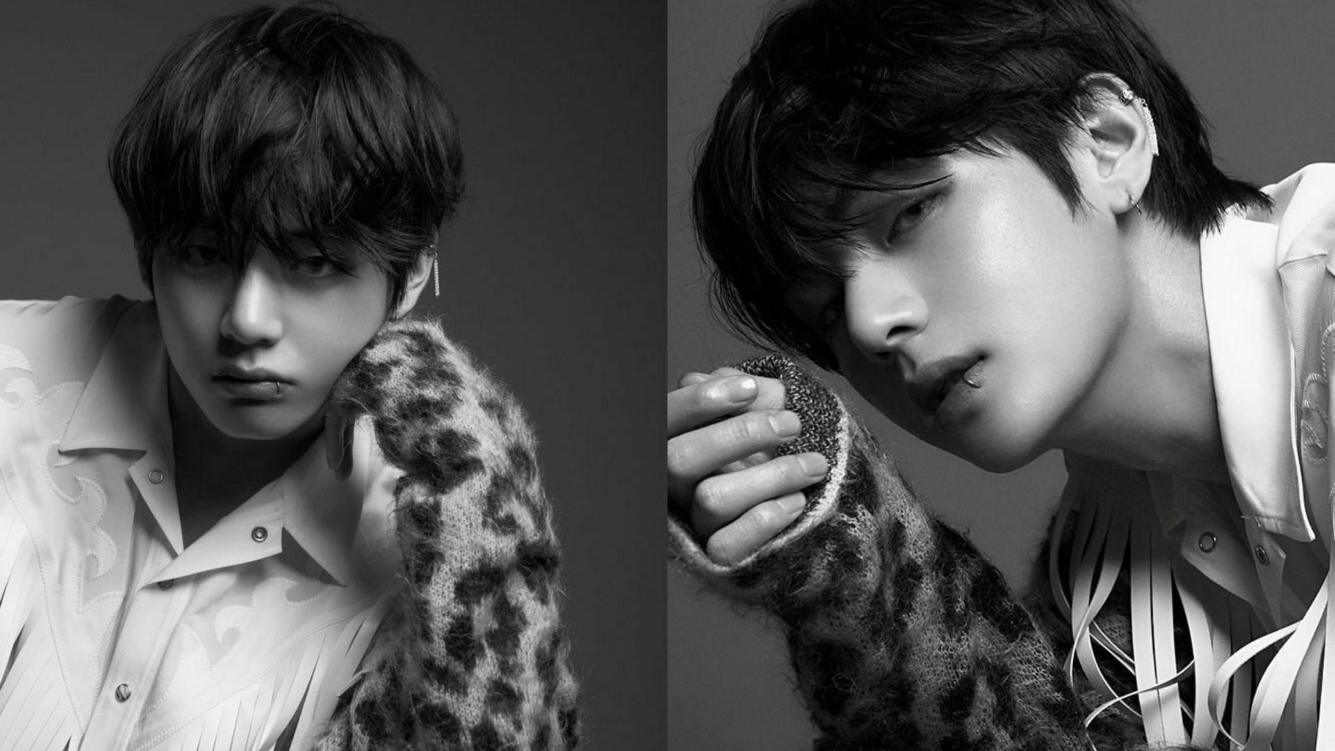 Stills from the photo album for Love Yourself: Tear (Images via BIGHIT MUSIC)