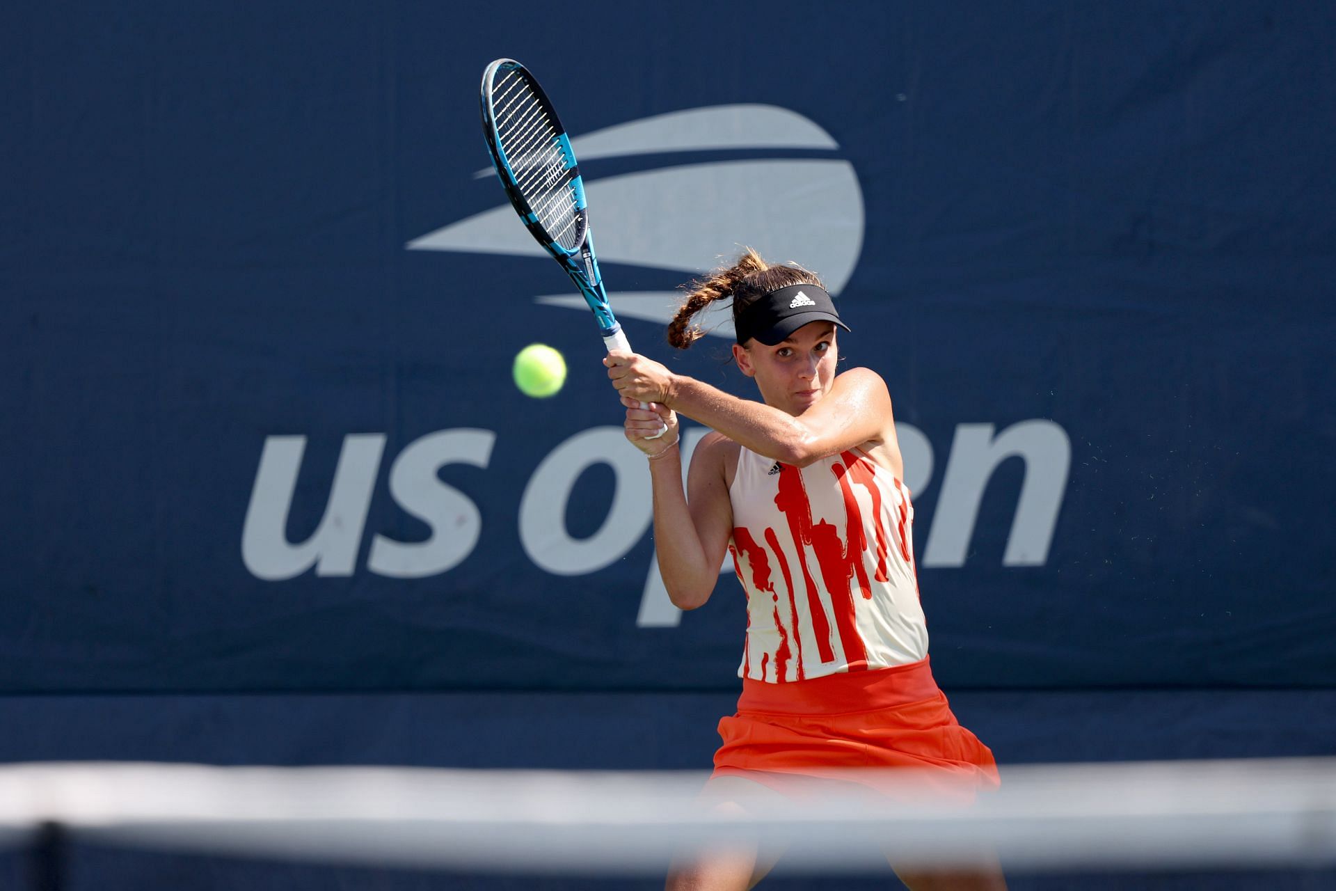 Clara Burel at the 2022 US Open.
