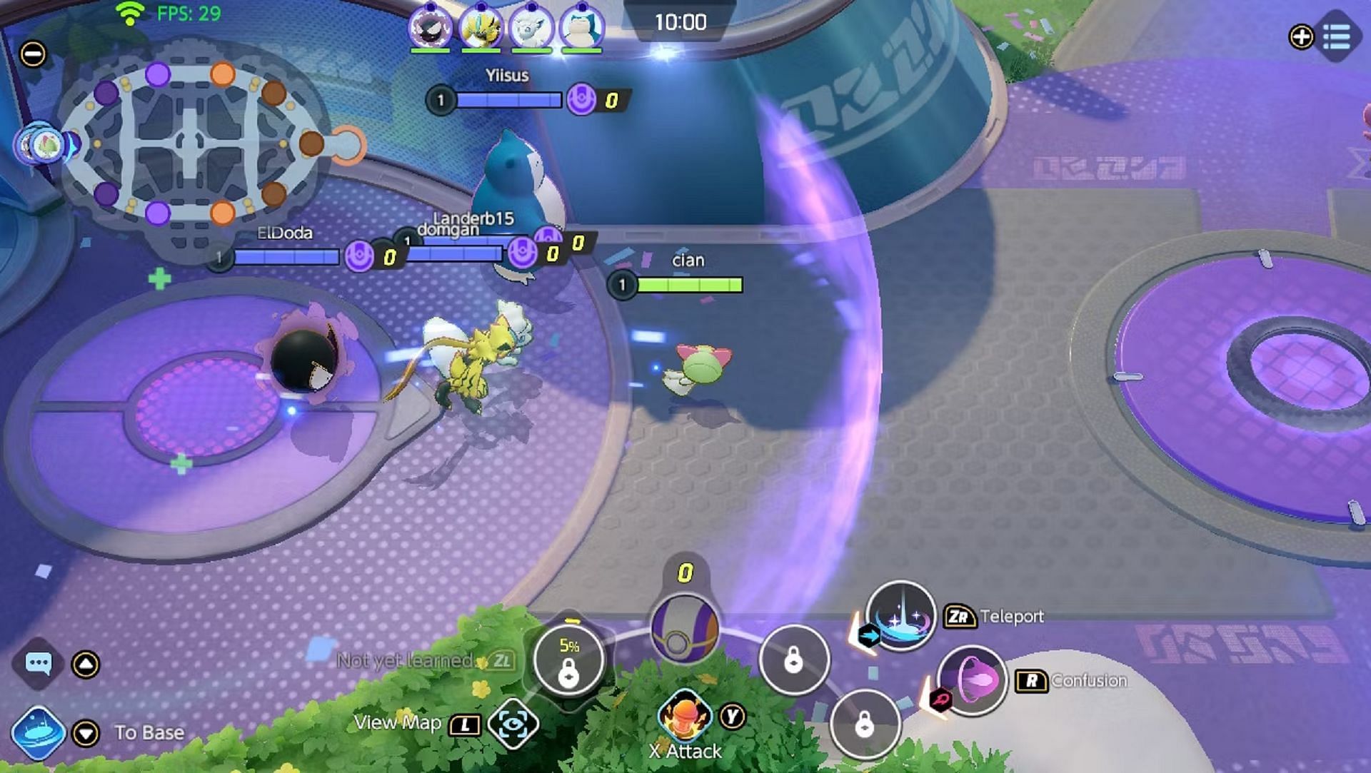 Teamwork is the glue that holds Pokemon Unite&#039;s gameplay together (Image via The Pokemon Company)