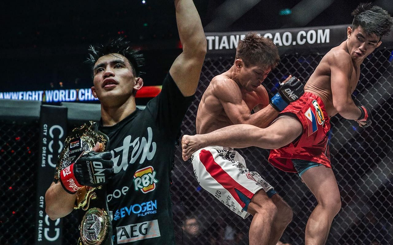Joshua Pacio already feels the pressure ahead of his 4th strawweight world title defense against Jarred Brooks. | Photos by ONE Championship