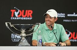 “Probably the only thing I will ever hold over him” – Rory McIlroy on beating Tiger Woods to become the first player to win the FedEx Cup thrice