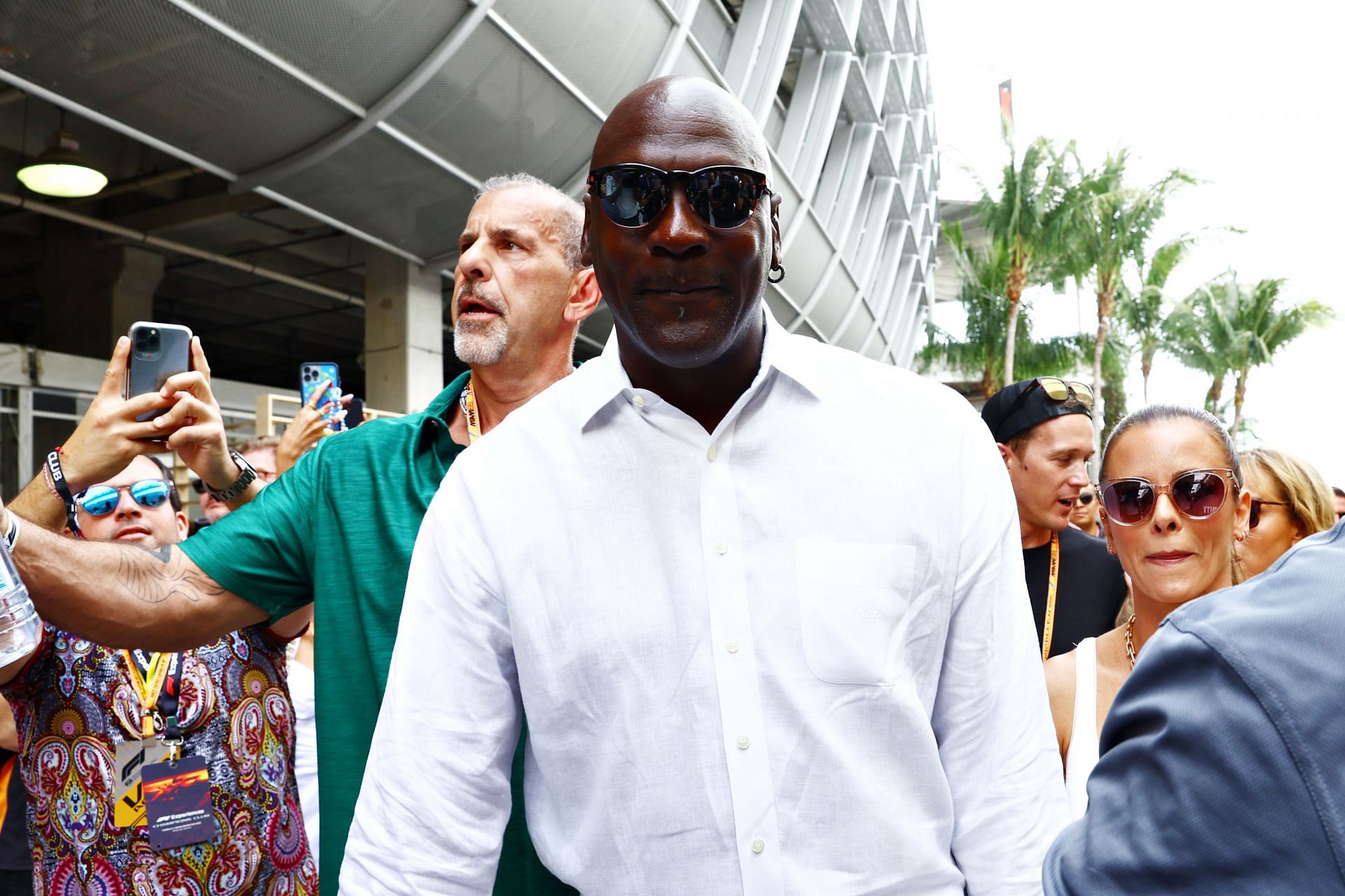 Basketball legend Michael Jordan