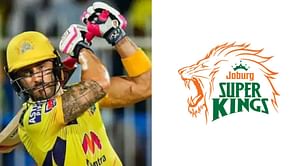 [In Picture] SA T20 League: Joburg Super Kings releases special logo, officially announce Faf du Plessis captain and Stephen Fleming as coach