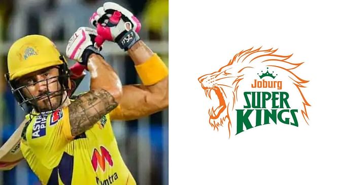 [In Picture] SA T20 League: Joburg Super Kings releases special logo, officially announce Faf du Plessis captain and Stephen Fleming as coach