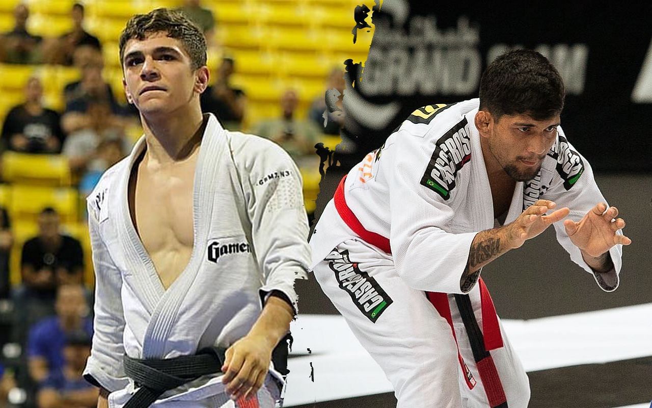 Mikey Musumeci (left) faced Cleber Sousa (right) twice in 2017. (Image courtesy of ONE)