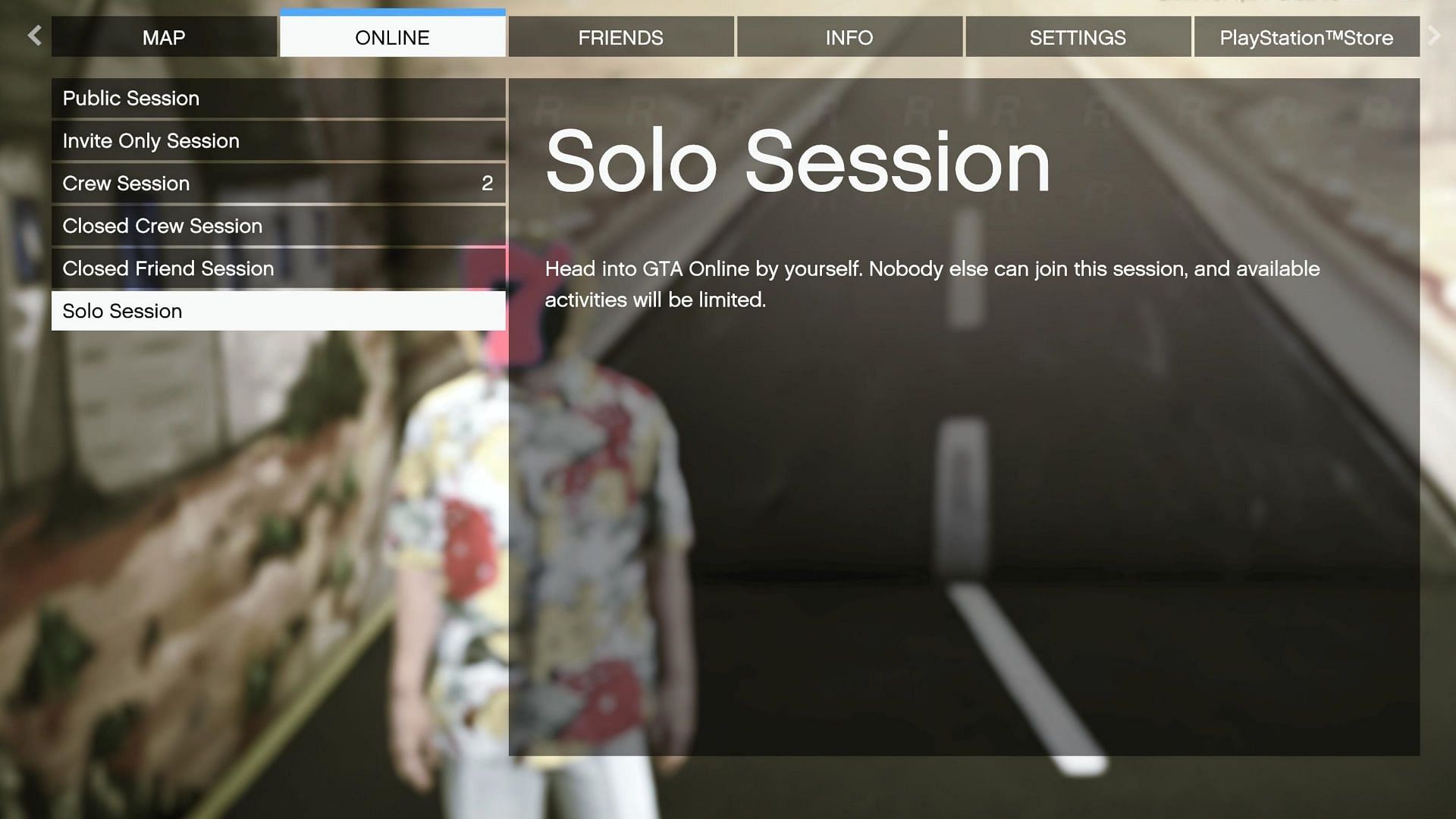 GTA Online Solo Freemode 