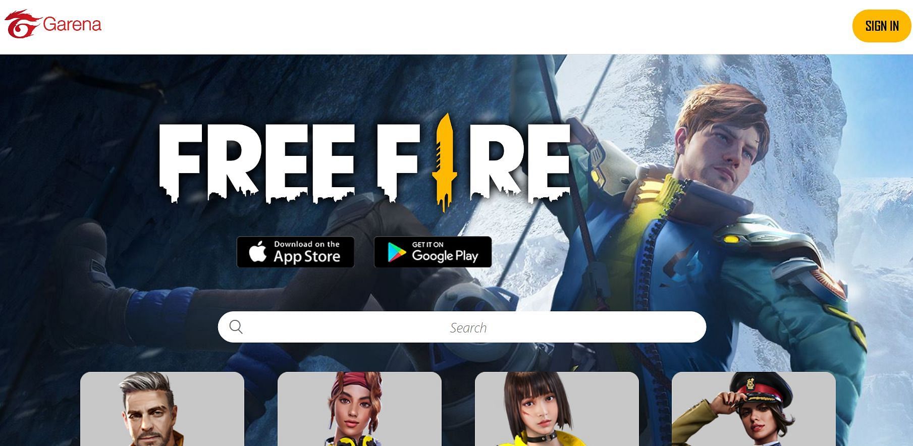 Free Fire MAX help center (Image via Garena)