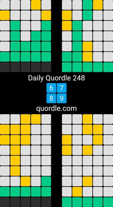 Quordle #248 Hints And Answers For Today: Thursday, September 29