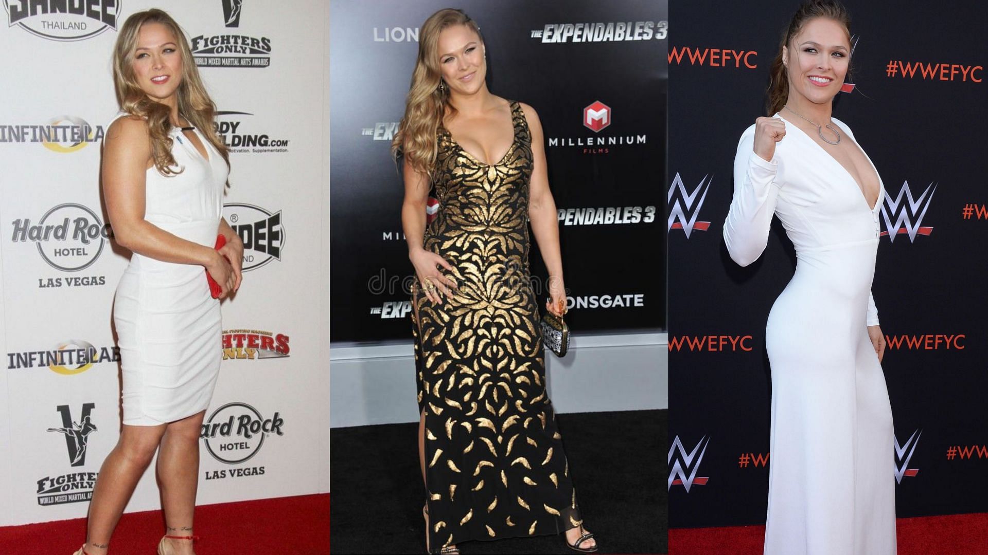 Ronda Rousey made it onto the Maxim Hot 100 list three times
