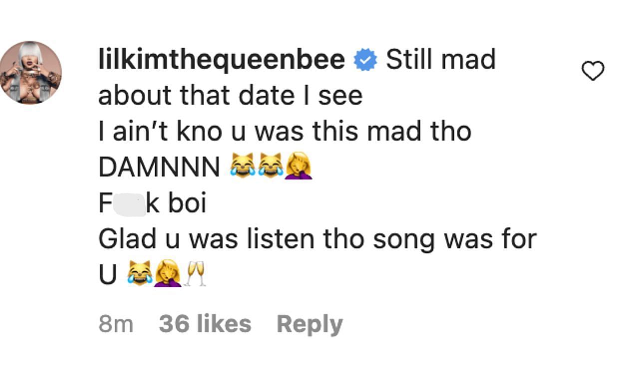Kim responds to 50 Cent's Instagram post (Image via 50cent/Instagram)