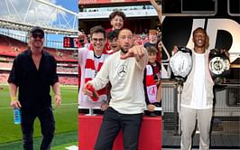 Logan Paul and Mike Majlak trash KSI's suite at Arsenal's Emirates Stadium and destroy his punching machine