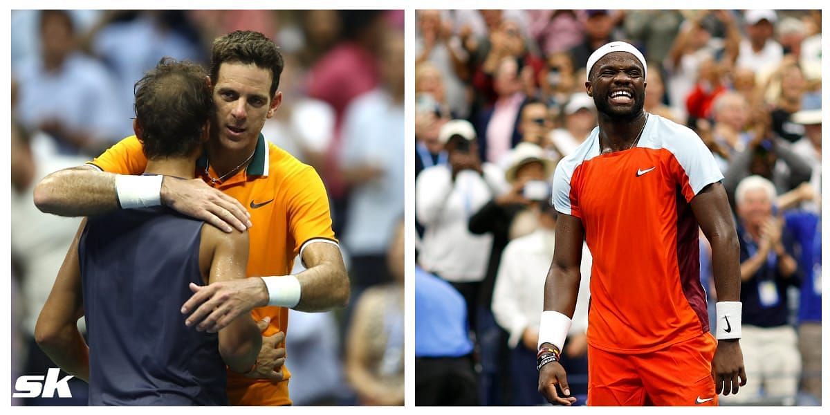 Juan Martin del Potro consoles Frances Tiafoe