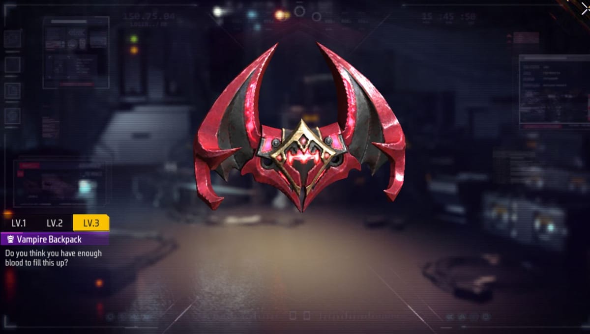 How to bind Free Fire MAX account to get Vampire Backpack and Incubator voucher