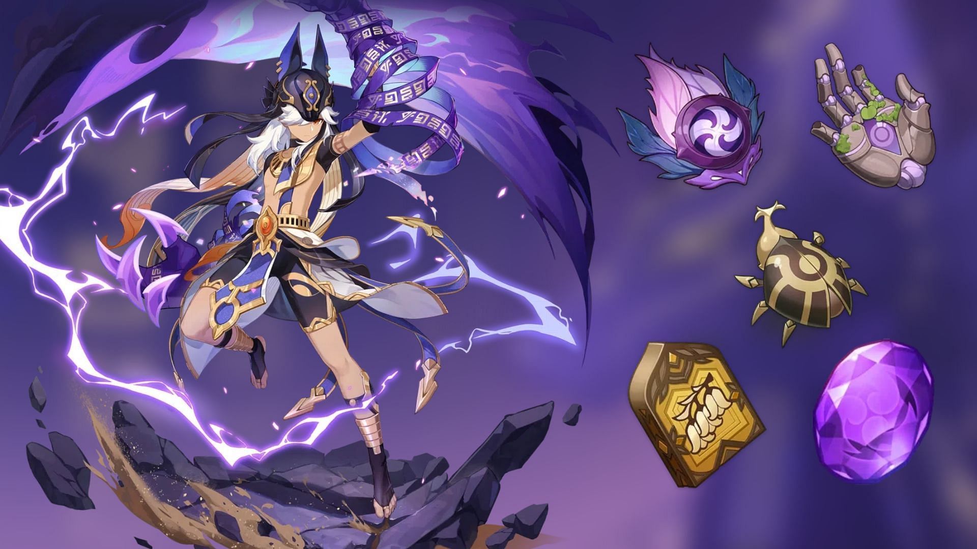 Genshin Impact Ascension Materials For Cyno Leaked Resources And