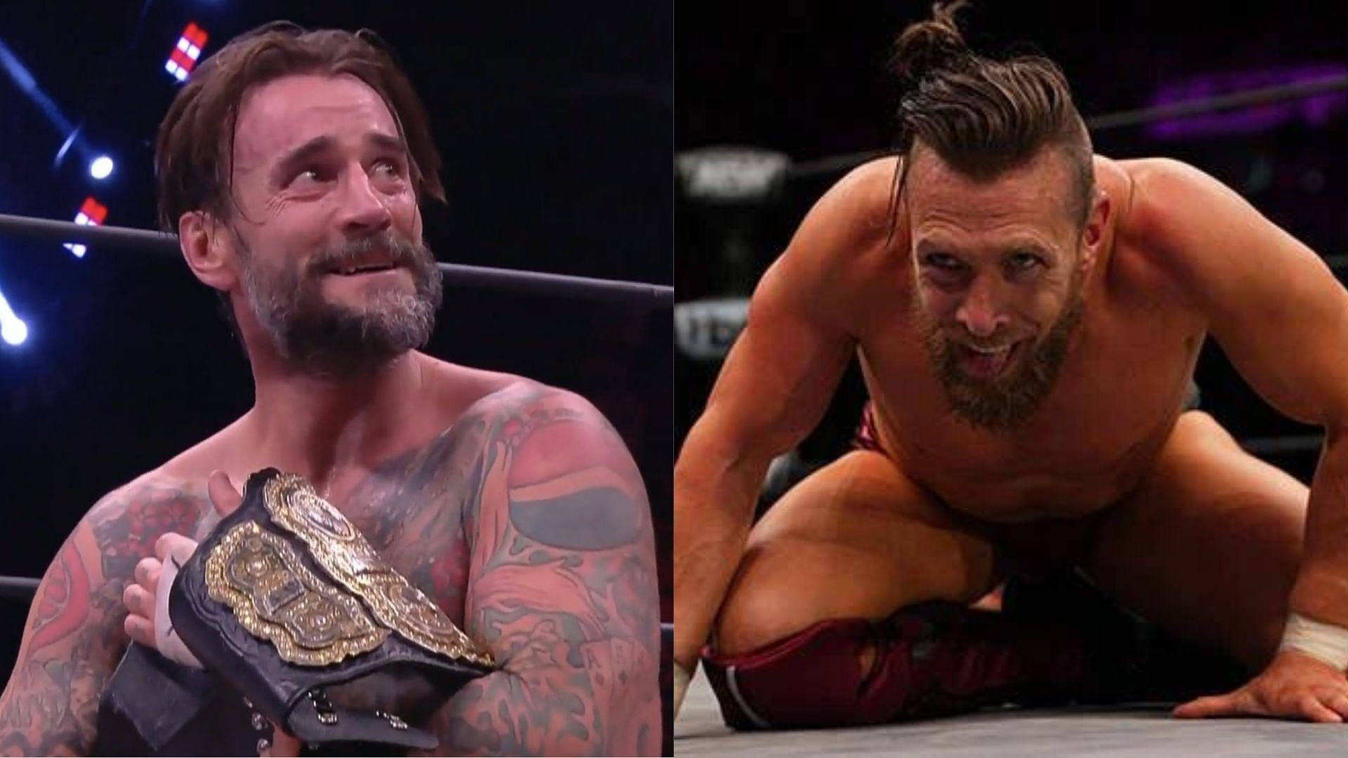 CM Punk was forced to vacate the AEW World Championship after All Out