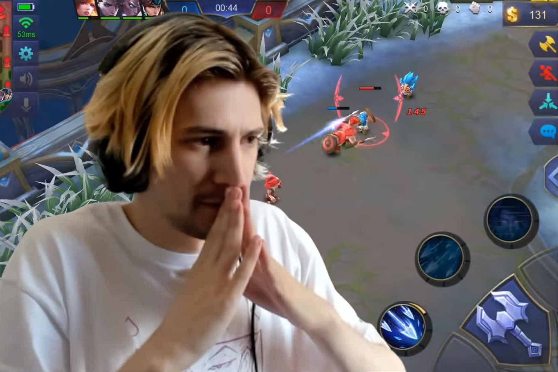 xQc reveals the six-figure sum he was offered to hosting a sponsored mobile gaming stream (Image via Sportskeeda)