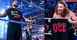 WWE SmackDown में बड़े Superstar की खुलेआम फाड़ी गई टी-शर्ट, Roman Reigns ने तोहफा देकर मनाया