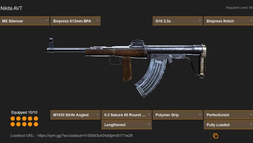 Warzone meta recommendation: Nikita AVT loadout for fastest meta AR TTK ...
