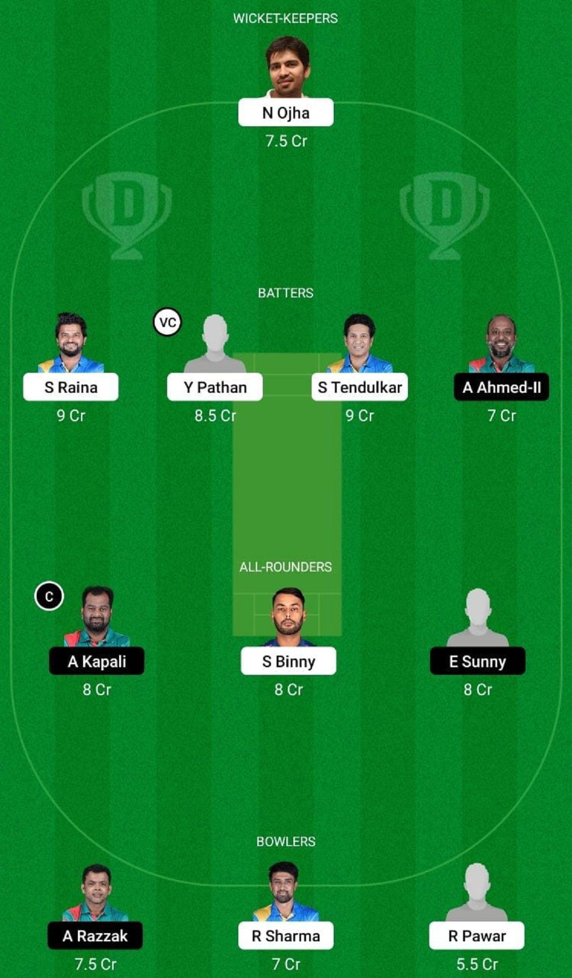 IN-L vs BD-L Dream11 Fantasy Tip - Grand League