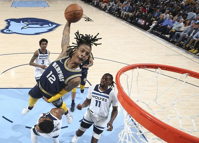 "I apologize and pray after; I don’t want him to send me downstairs" - Memphis Grizzlies guard says he dunks on players without any regard, mentions apologizing to Jesus later