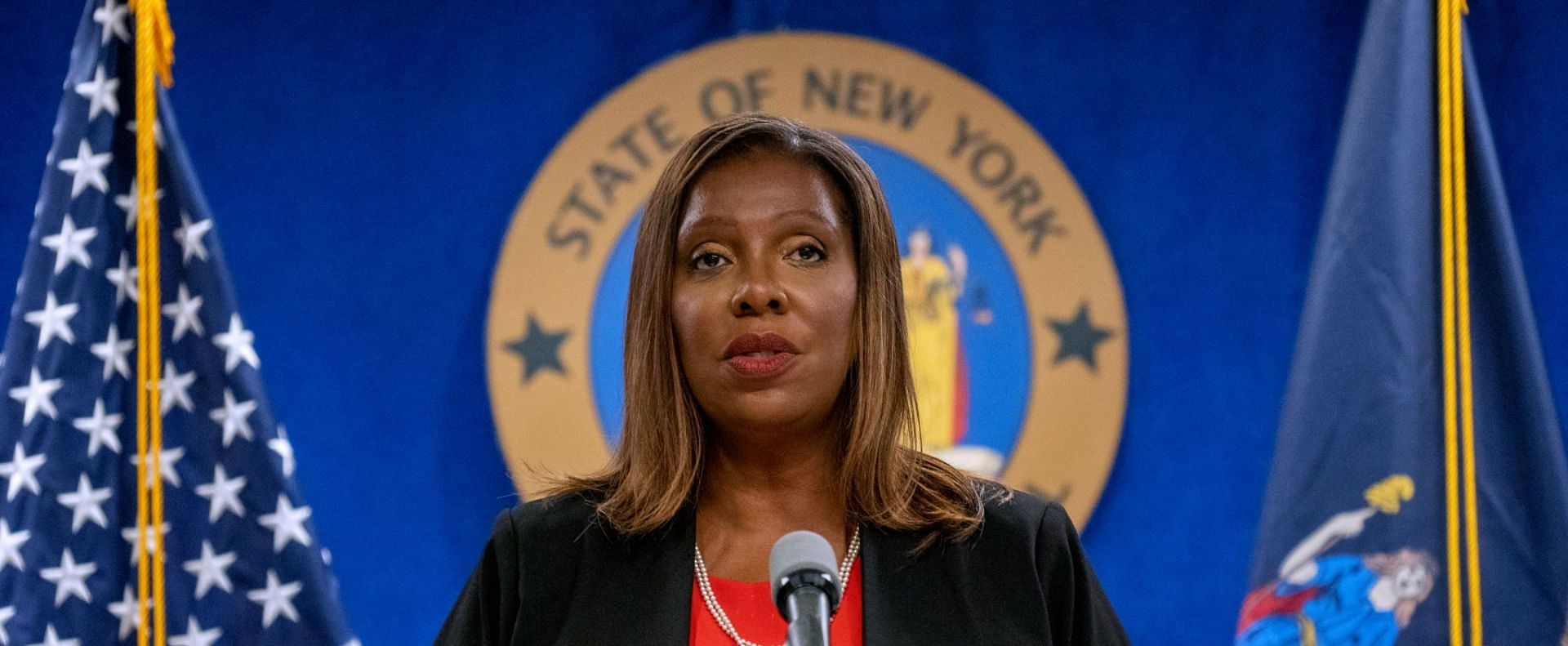 Leticia James is the 67th Attorney General for the State of New York (Image via Getty Images)