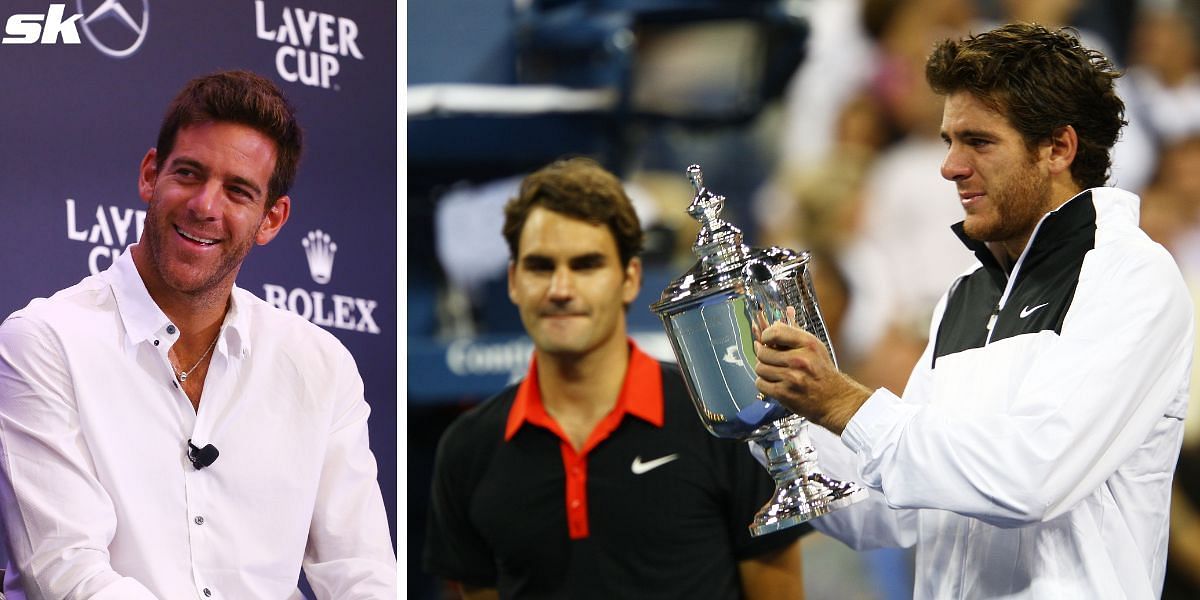 Juan Martin del Potro beat Roger Federer to win the 2009 US Open