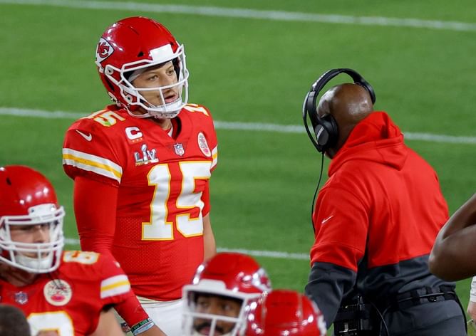 Patrick Mahomes finally breaks silence on huge sideline fight with OC Eric Bieniemy