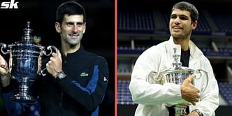 Last 5 players to win US Open after saving match point ft Carlos Alcaraz & Novak Djokovic