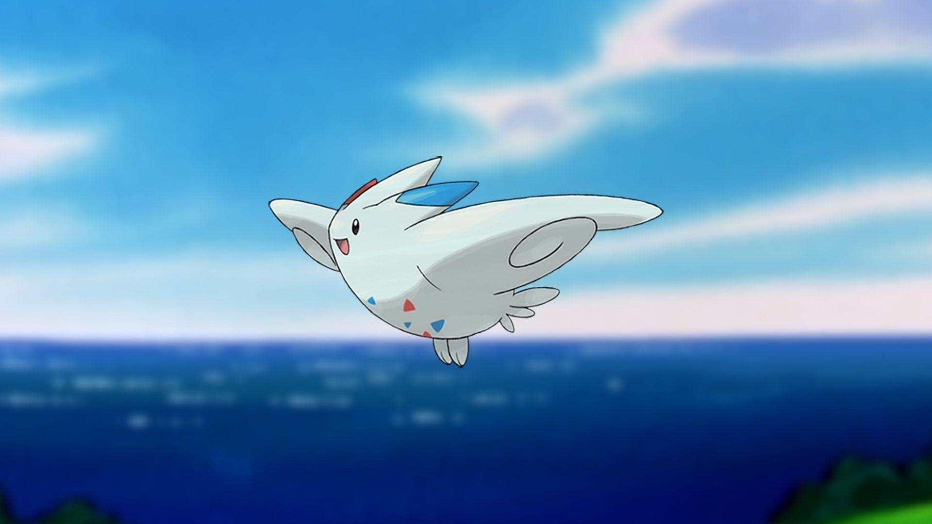 Togekiss as it appears in the anime (Image via The Pokemon Company)