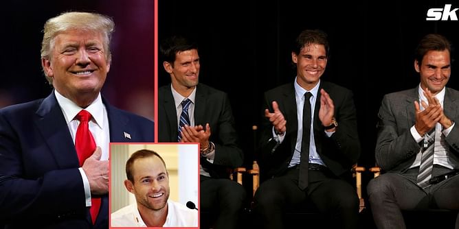 "Donald Trump is fitter than Rafael Nadal" - Andy Roddick takes sarcastic dig at former US President following conservative political commentator's post