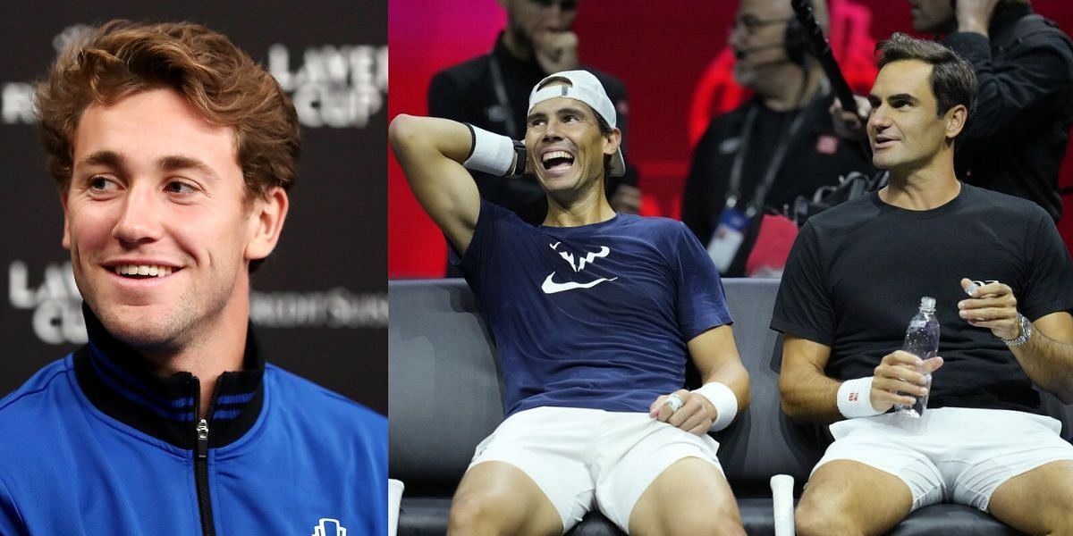 Casper Ruud sheds some light on having Federer and Nadal on the same team