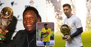 "Pele doesn't fit in there" - Dani Alves makes interesting observation when asked to compare PSG superstar Lionel Messi and Pele