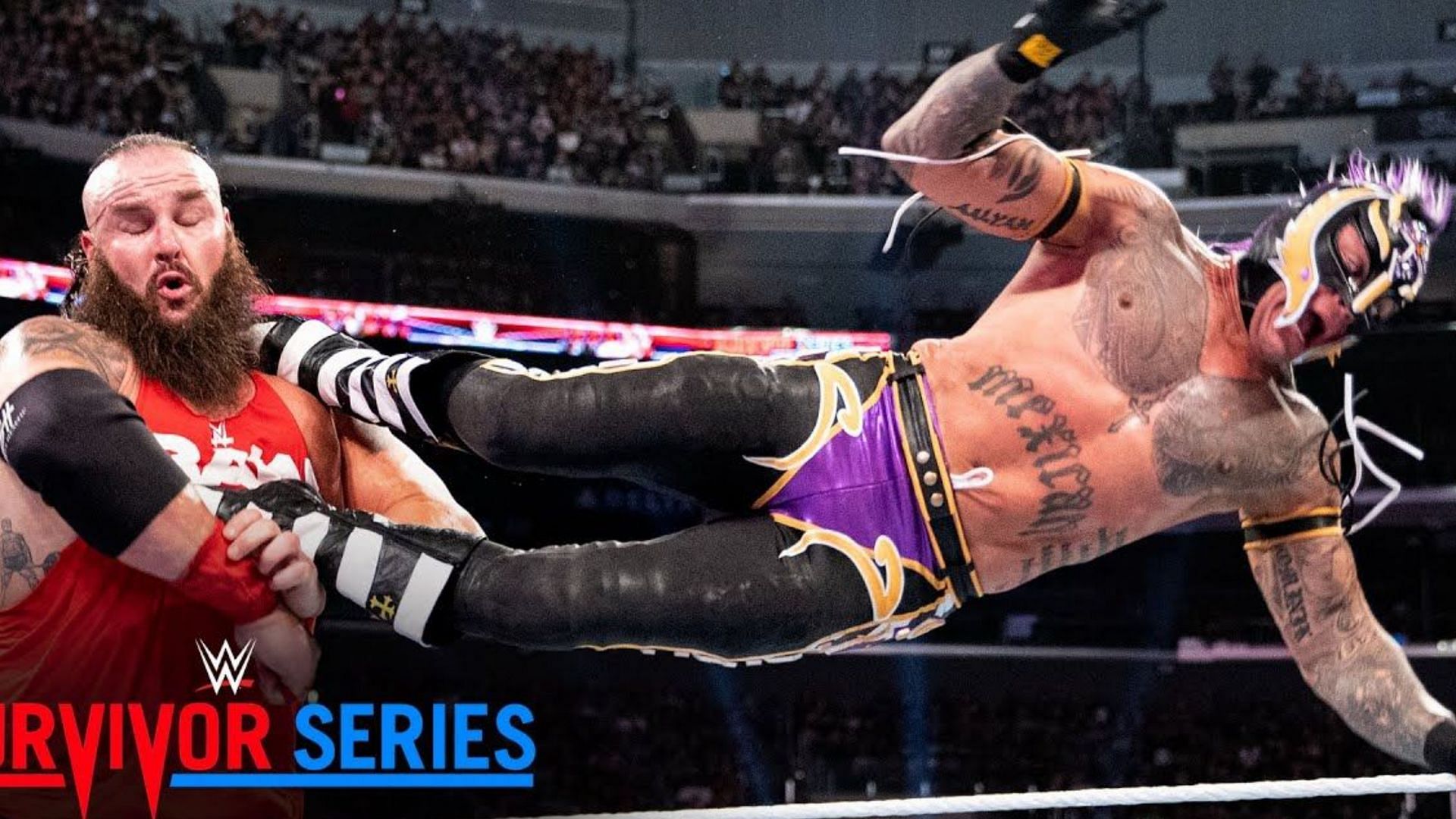 Rey Mysterio never faced Braun Strowman one-on-one