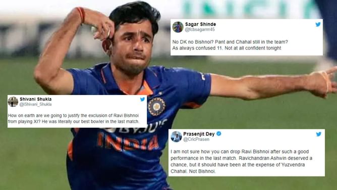 Asia Cup 2022: "Not sure what Bishnoi has to do more" - Indian fans shocked to see Ravi Bishnoi dropped instead of Chahal for Ashwin