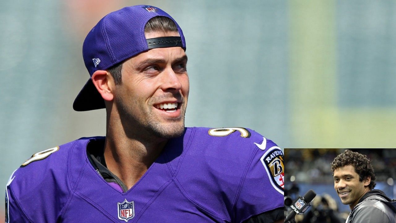 Ravens' Justin Tucker roasts Russell Wilson's airplane workout