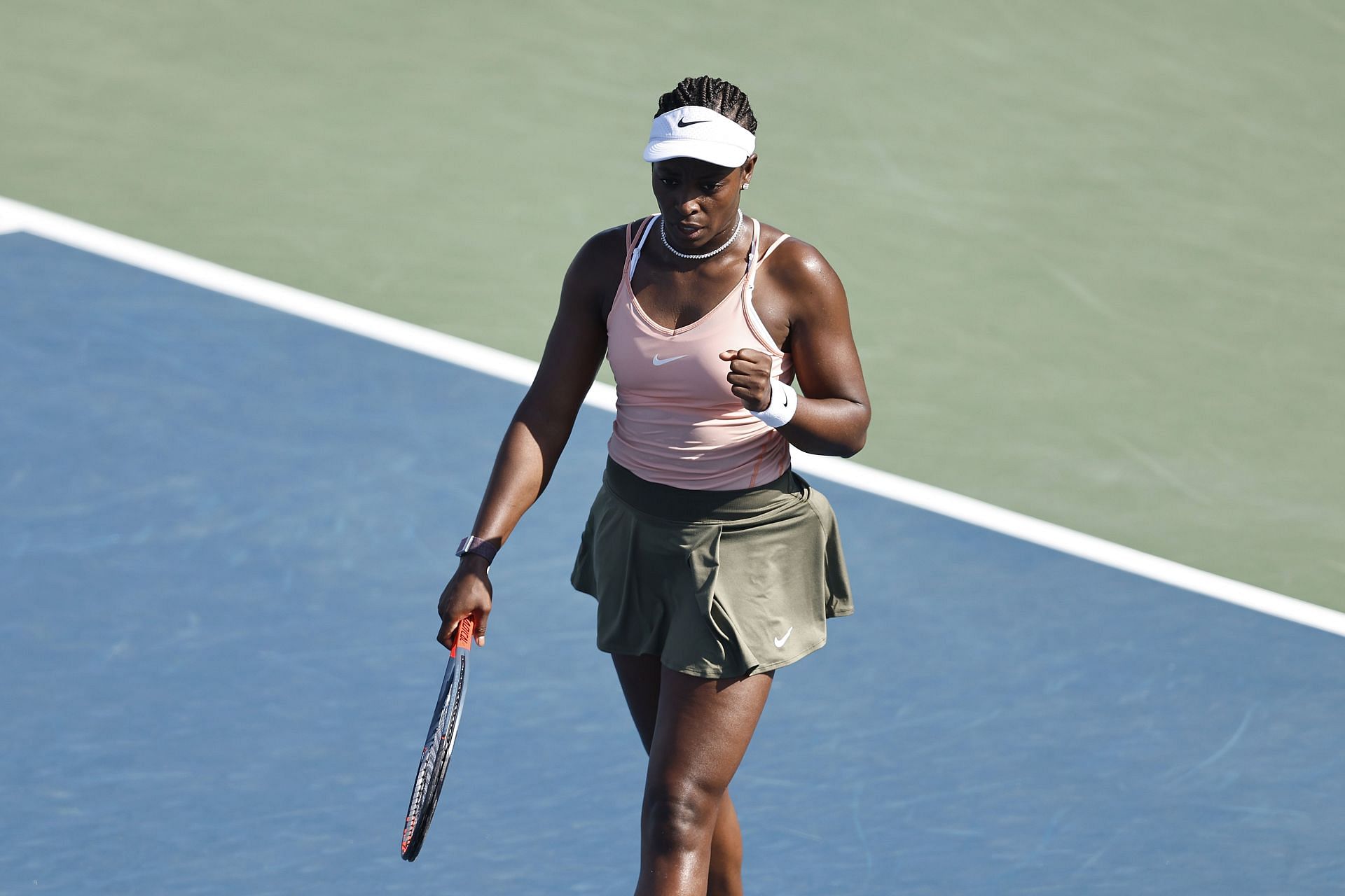 Sloane Stephens at the 2022 San Diego Open.
