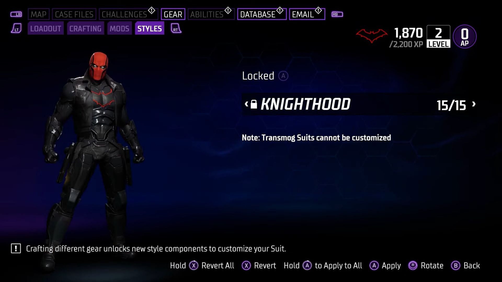 Knighthood (Image via YouTube - BloodThirstyLord)