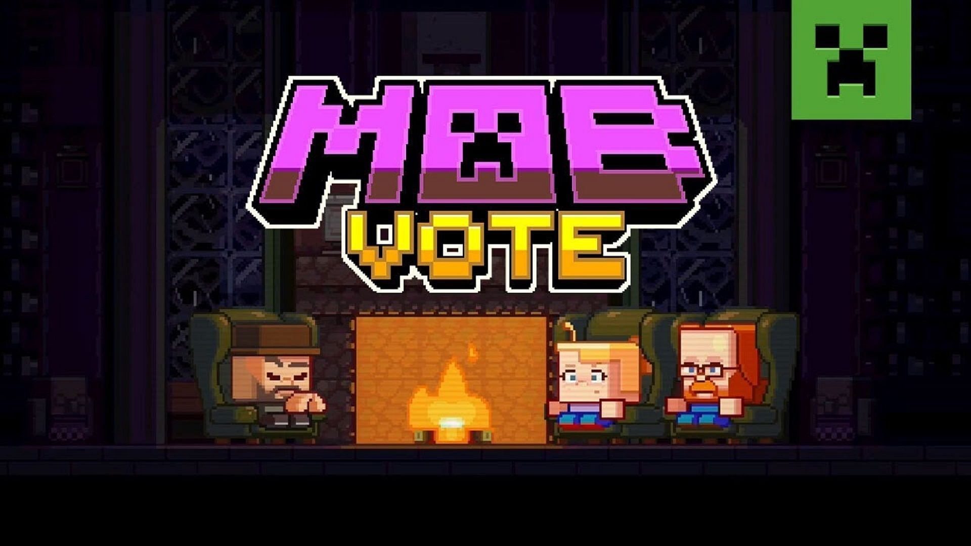 votação minecraft 2022 mobs