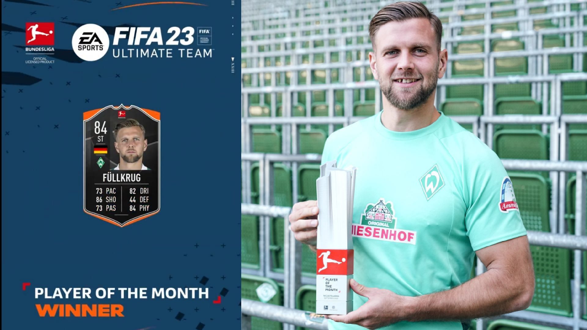EA releases FIFA 23 Bundesliga Player of the Month SBC (Image via EA Sports FIFA)