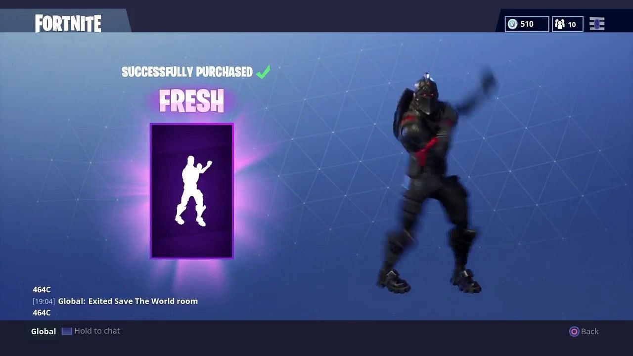 Fresh Est Un Autre Emote Fortnite Rare Qui Pourrait Ne Jamais Revenir (Image Via Epic Games)