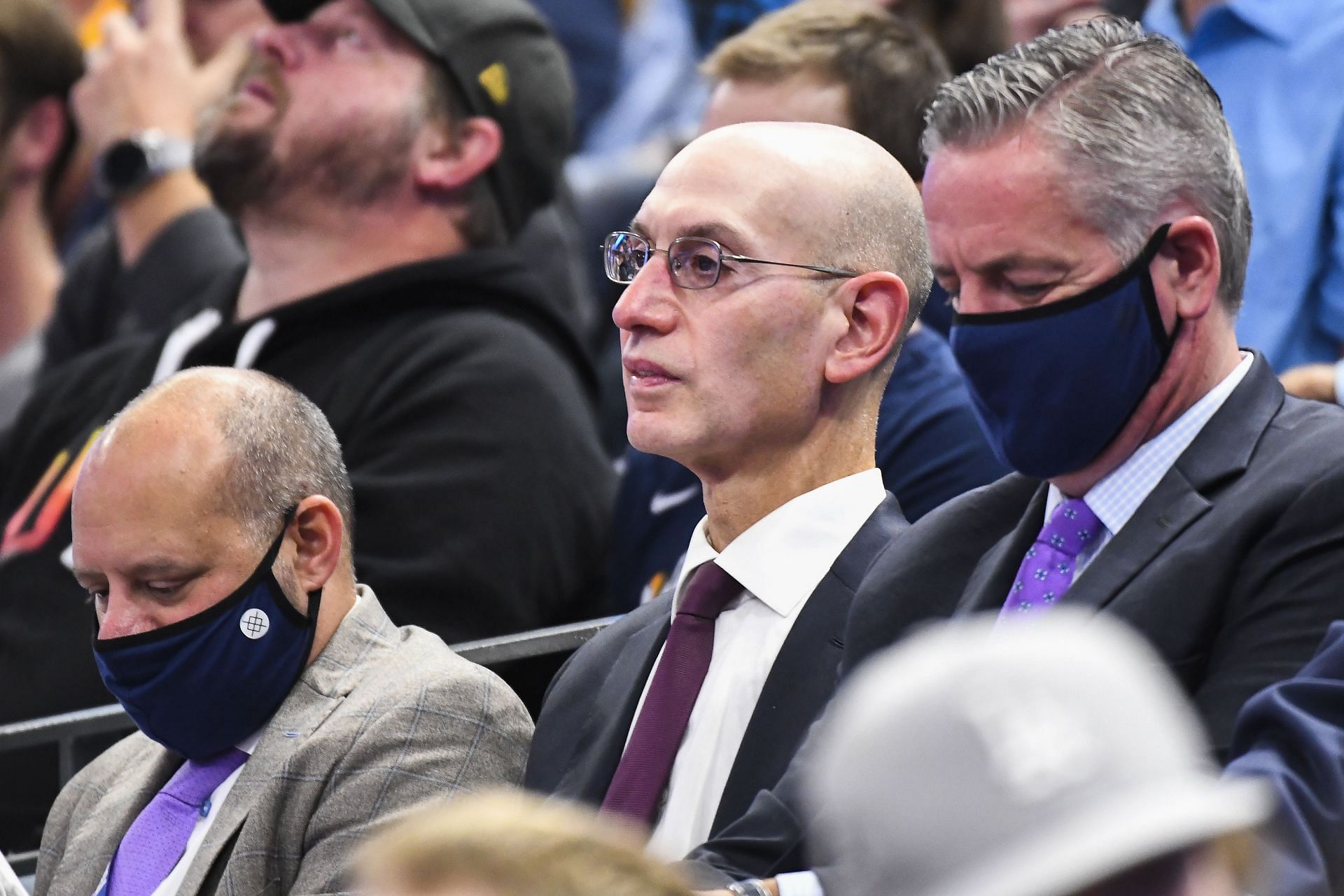 To answer the &quot;who owns the NBA&quot; question, we have to take a look at Adam Silver (Image via Getty Images)