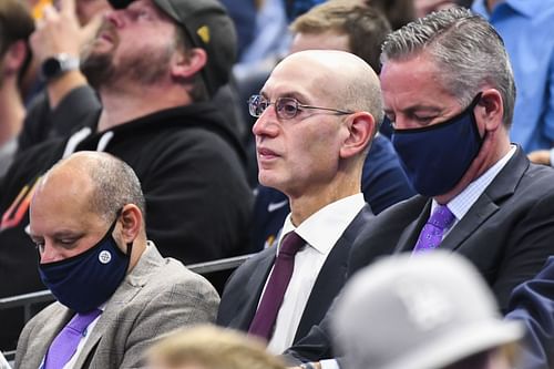 To answer the "who owns the NBA" question, we have to take a look at Adam Silver (Image via Getty Images)