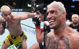 "Charles Oliveira in disguise" - Fans compare Daniel Santos with 'do Bronx' after massive come-from-behind knockout of John Castaneda at UFC Vegas 61