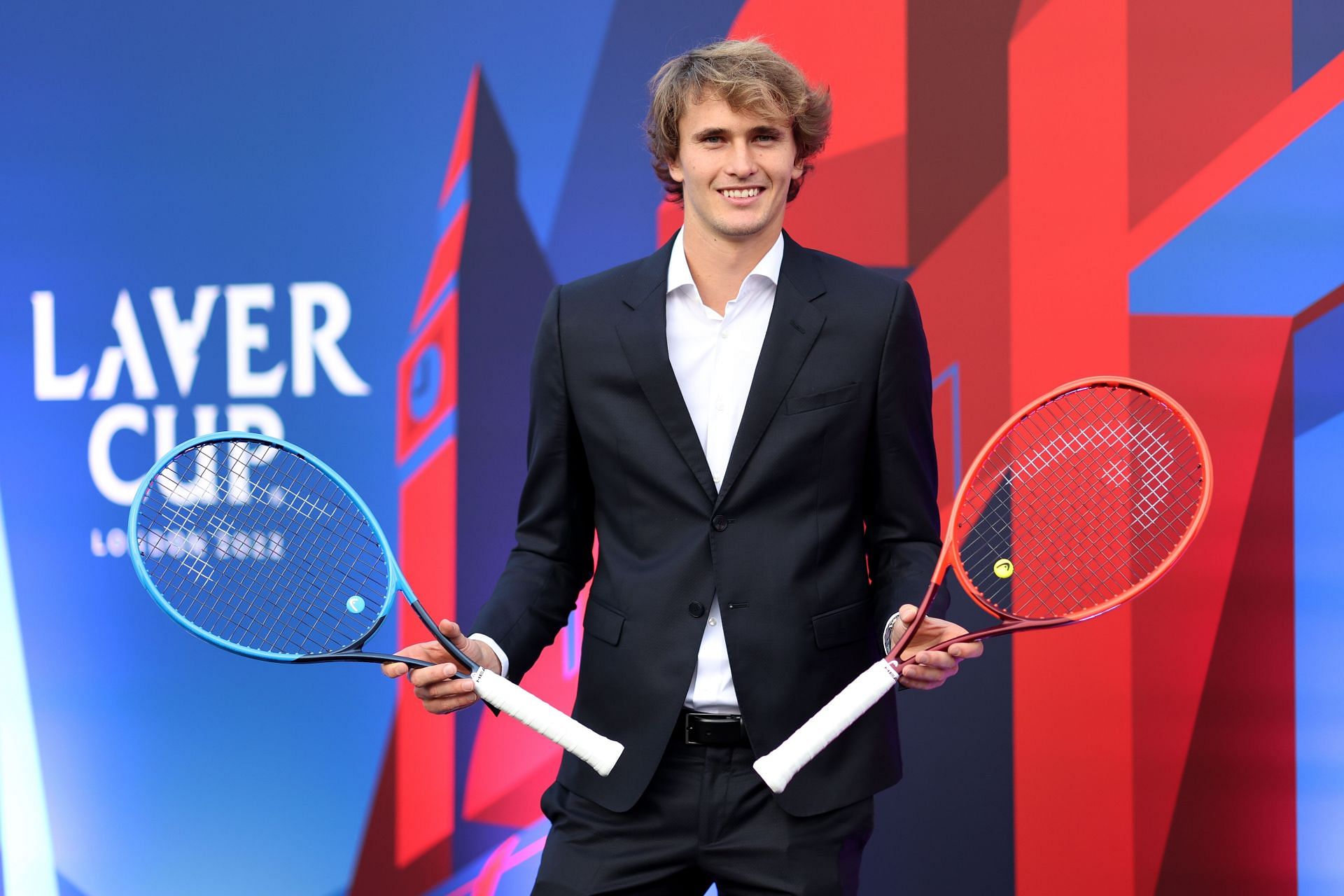 Alexander Zverev at the Laver Cup 2022