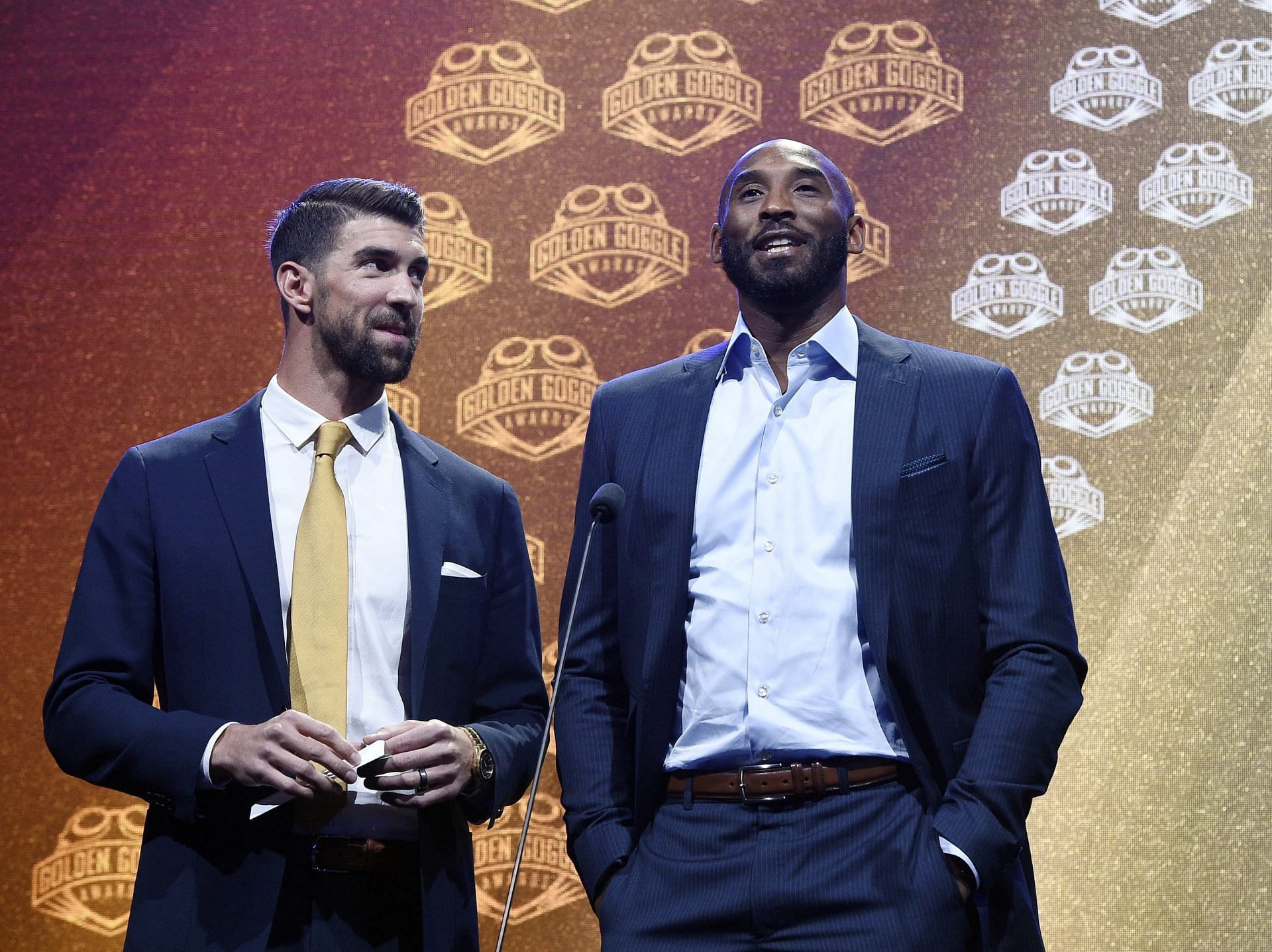 Michael Phelps and Kobe Bryant (Image via cnbc)