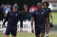 Anrich Nortje (L) and Kagiso Rabada (Credits: Getty)