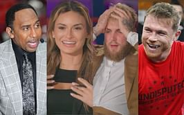 "Excuse me, what is your name again?" - Stephen A. Smith shuts down Jake Paul's girlfriend Julia Rose for claiming that he's ready to fight Canelo Alvarez